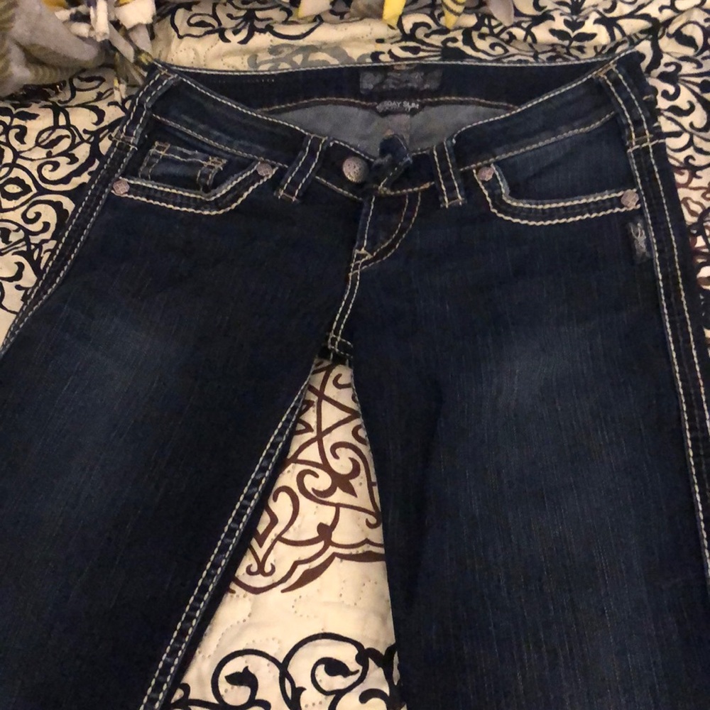 Silver jeans 36x35 Tuesday bootcut slim